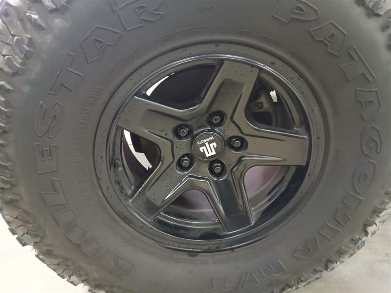 Mammoth 16x8 Aluminum Wheel Set for Jeep Wrangler JK 315/75 R16