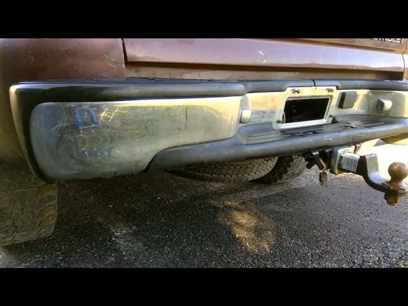 used-auto-parts 2001 gmc-truck sierra-1500-pickup rear-body 190-bumper-assembly--rear 190-01453-step-bumper--sportside part-761332-7618-2