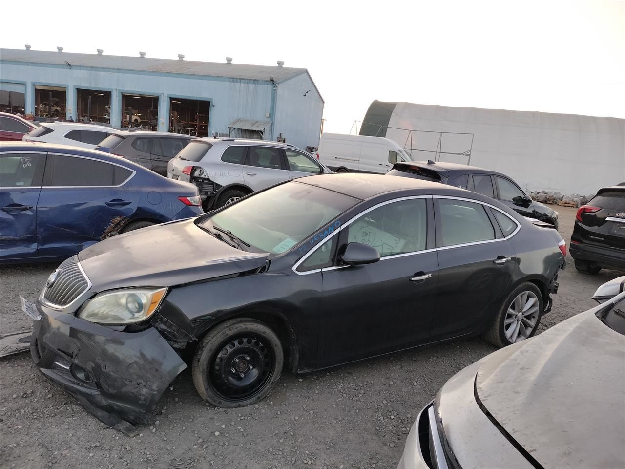 LEFT GRY FRONT HEADREST OEM 2012 BUICK VERANO - Image 3