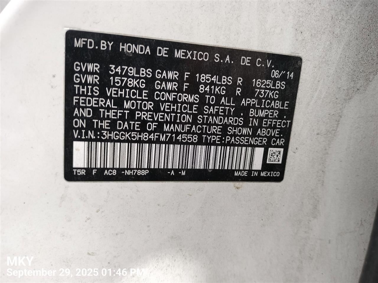 FIT 2015 Engine Wire Harness 7436867 - Image 3