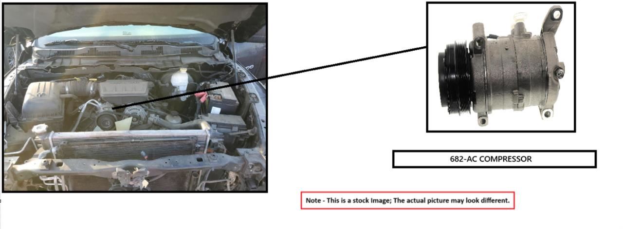 AC COMPRESSOR OEM 2017 HONDA ACCORD 1YR WRNTY - Image 1