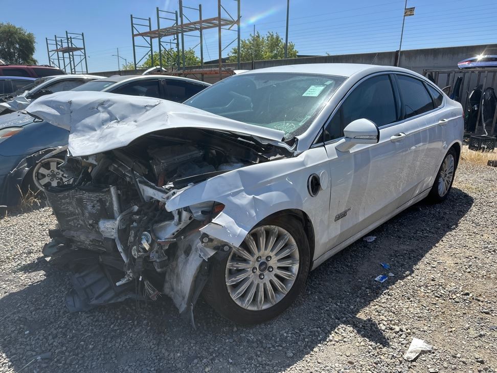 RIGHT TAN REAR HEADREST OEM 2015 FORD FUSION - Image 3