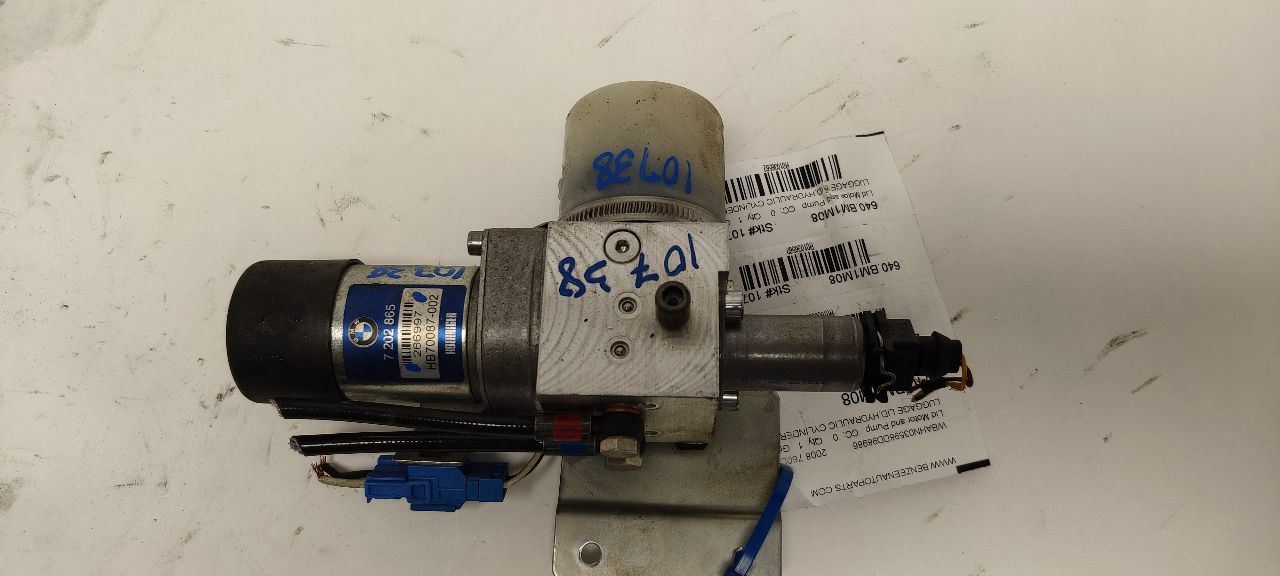 TRUNK MOTOR ACTUATOR OEM 2008 BMW 760LI 1YR WRNTY 51247202865 - Image 2