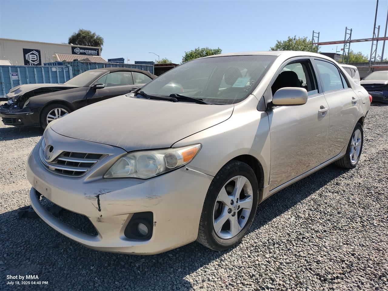 RADIATOR FAN MOTOR/ASSEMBLY OEM 09-13 TOYOTA COROLLA - Image 3