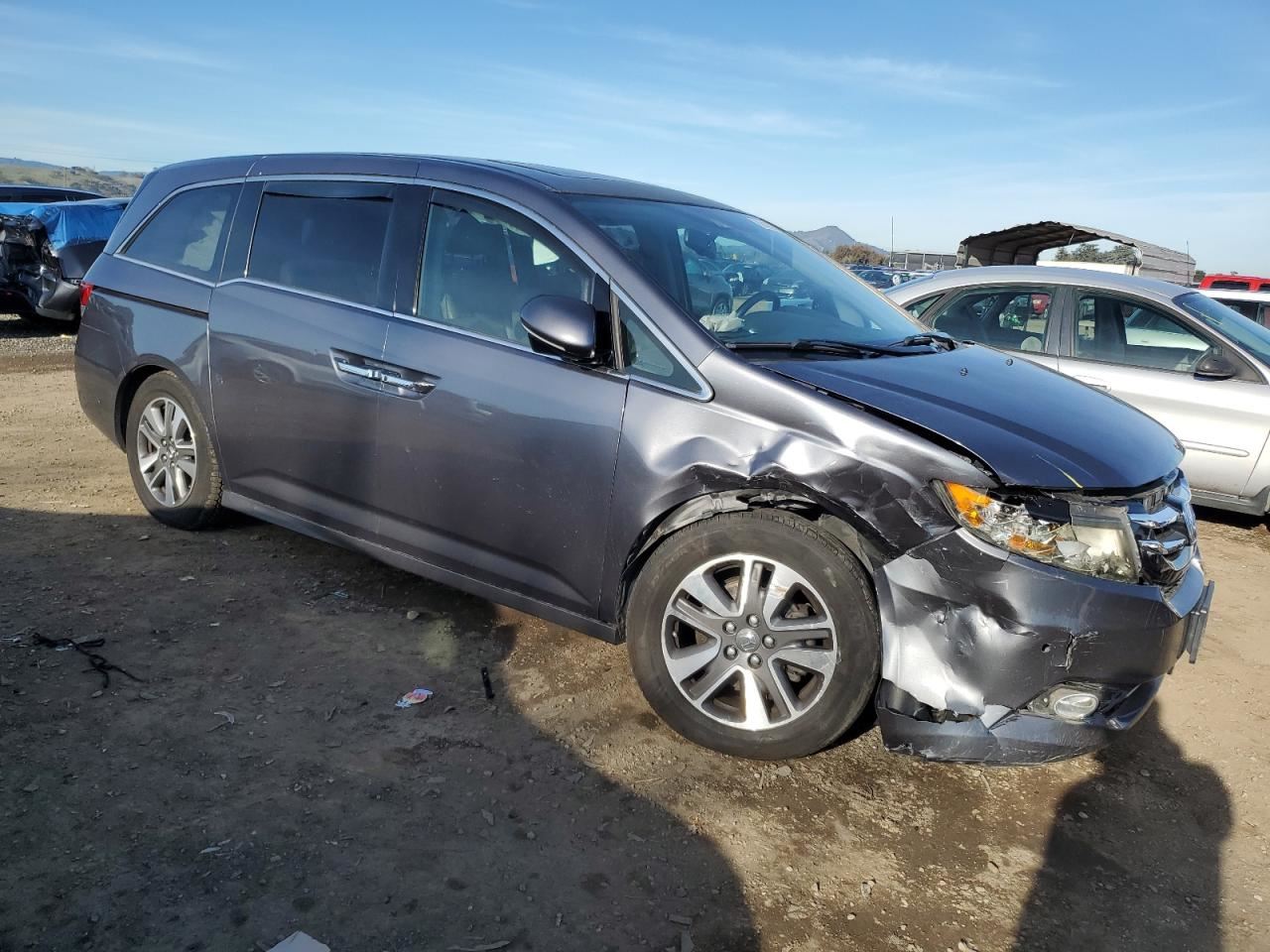 RIGHT GRY REAR HEADREST OEM 2013 HONDA ODYSSEY 82140TK8A41ZA - Image 5