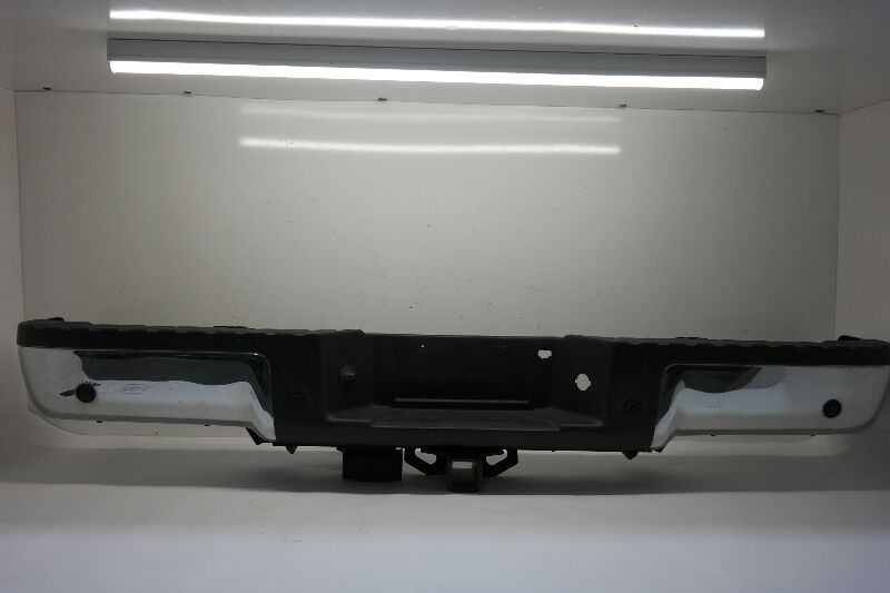  used-auto-parts 2011 ford-truck ford-f150-pickup rear-body 190-bumper-assembly--rear 190-02087e--styleside---tow-package--w-o-heavy-duty-payload-package;-park-assist--chromed part-1466387-2638-1