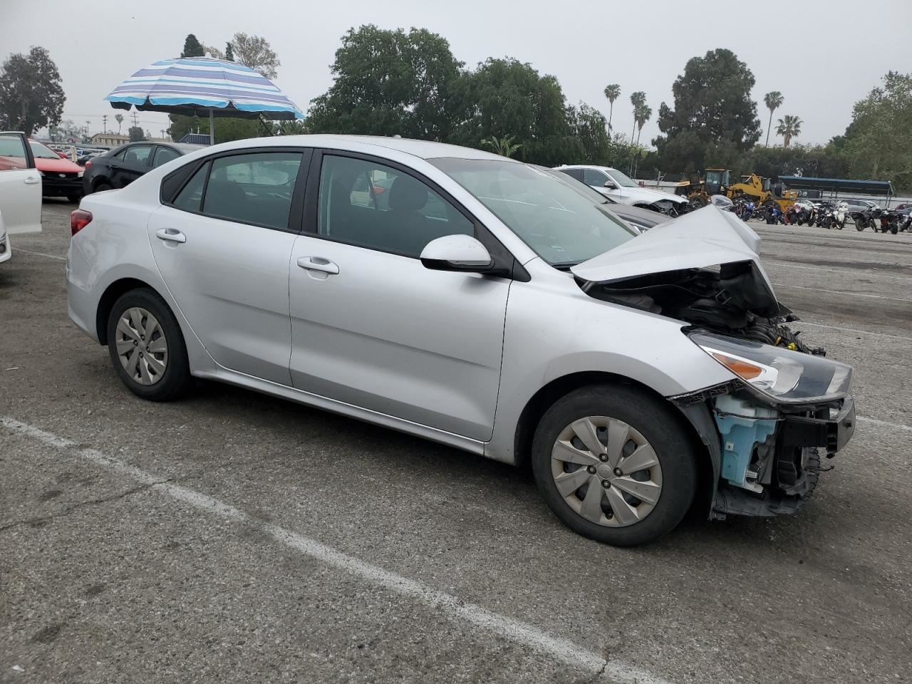 LEFT BLK REAR HEADREST OEM 2018 KIA RIO - Image 5