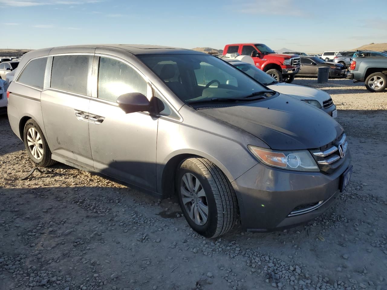 RIGHT GRY FRONT HEADREST OEM 2014 HONDA ODYSSEY - Image 5