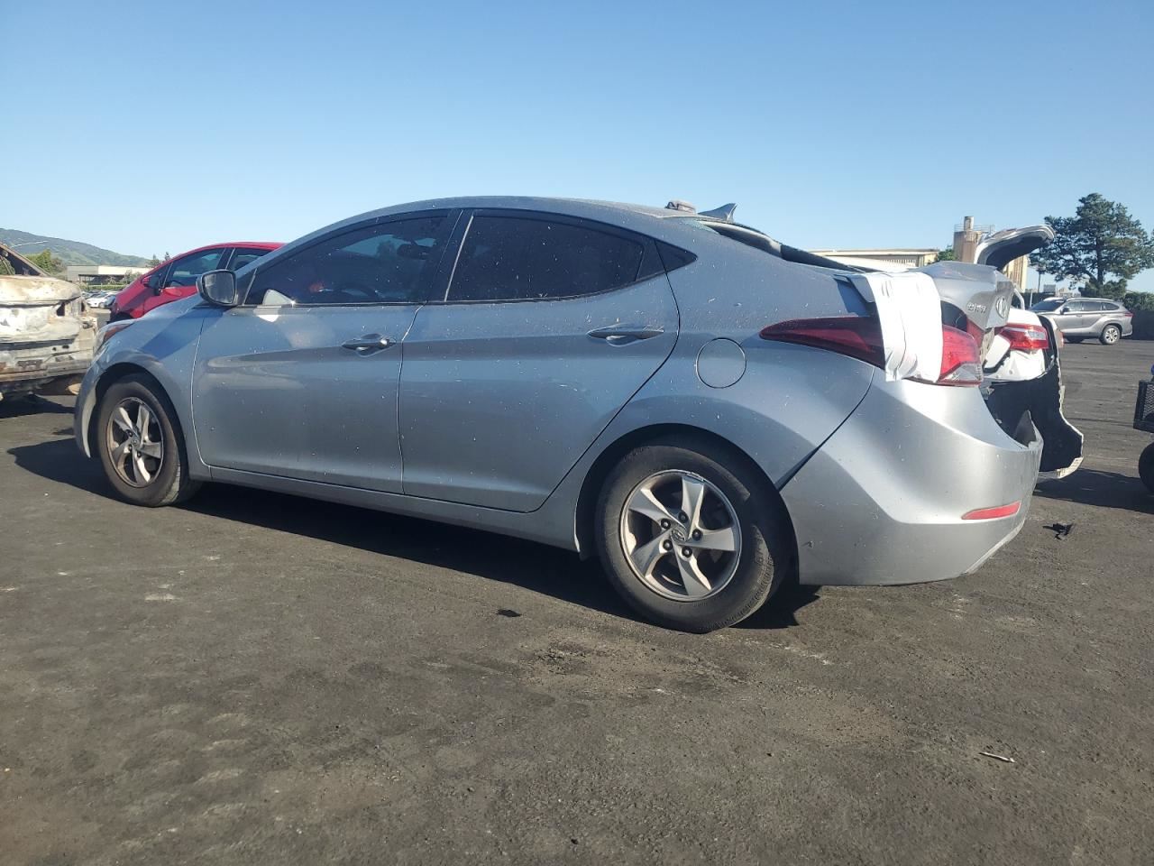 RIGHT GRY REAR HEADREST OEM 2015 HYUNDAI ELANTRA - Image 3