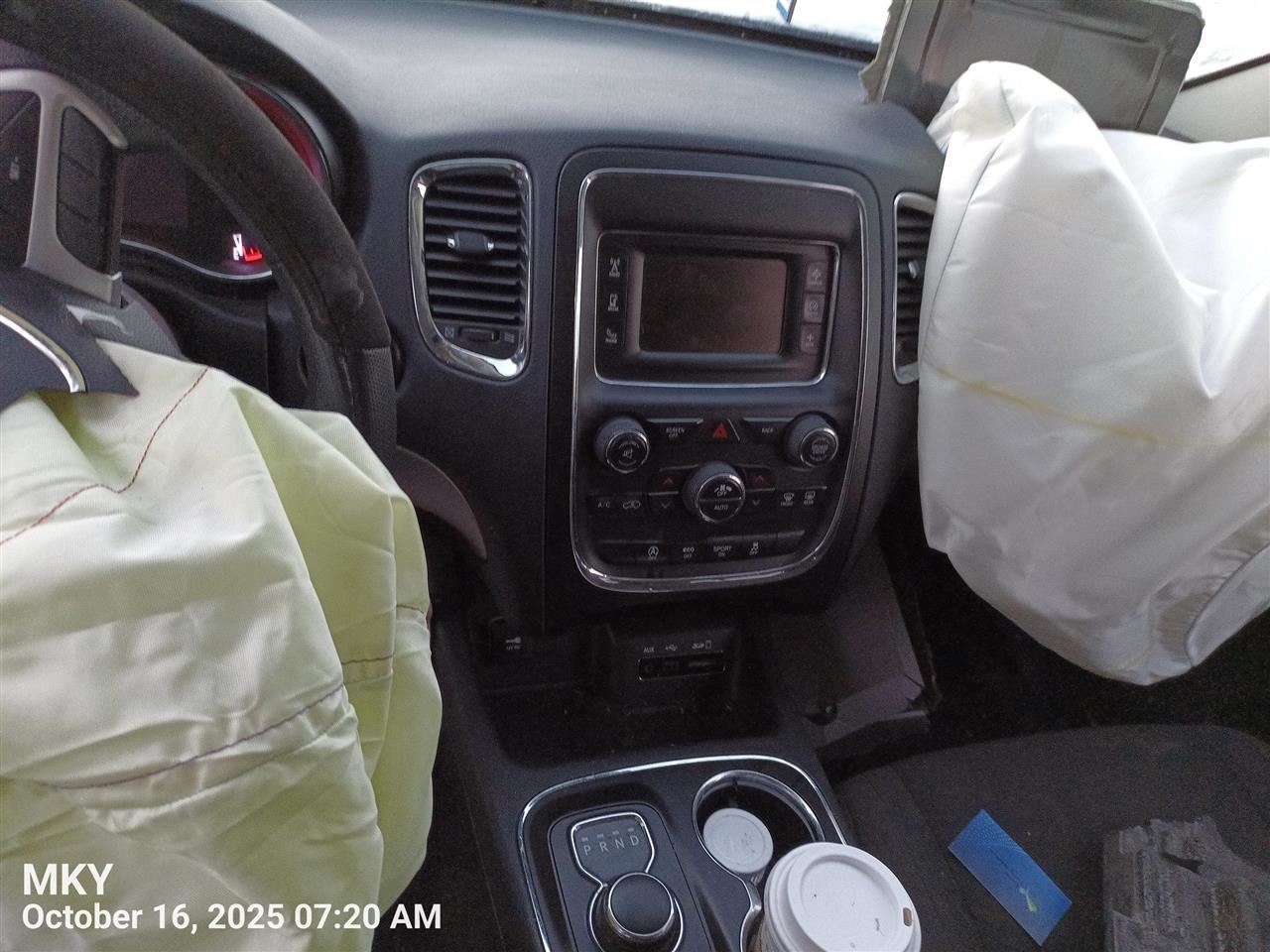 BLK REAR HEADREST OEM 2017 DODGE DURANGO - Image 4