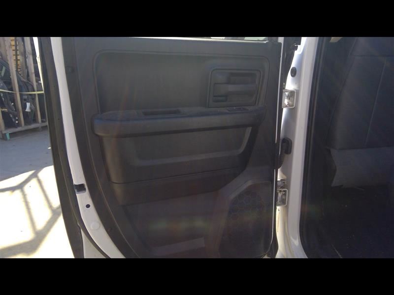 Black Driver Left Rear Door Trim Panel Fits 2014 Ram 1500 OEM - Image 1