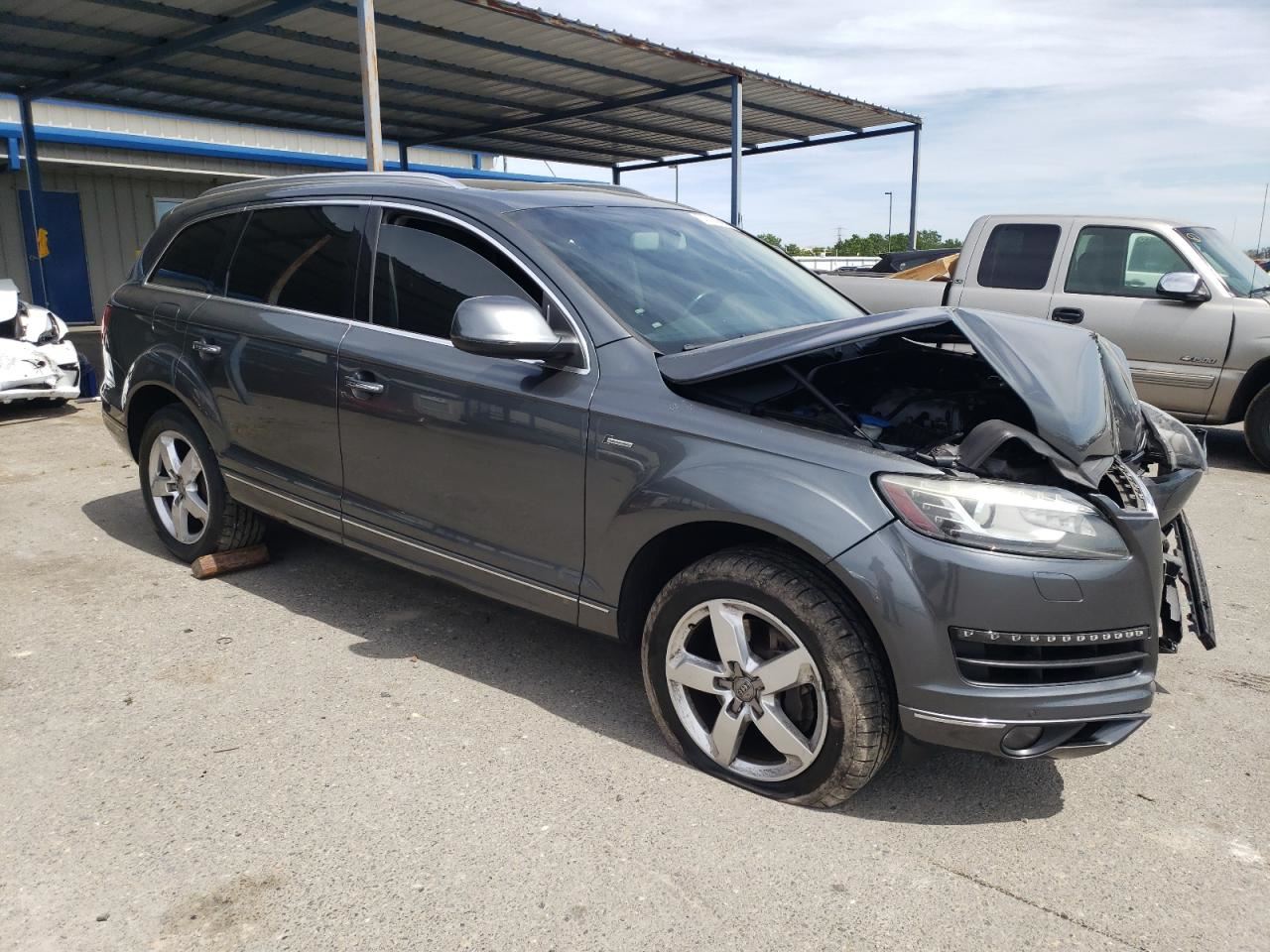 RIGHT BLK FRONT HEADREST OEM 2015 Q7 AUDI - Image 5