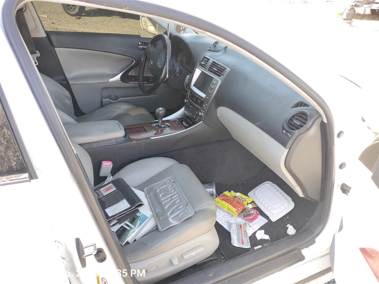 WHT DECKLID TAILGATE OEM 06-08 LEXUS IS250 - Image 3