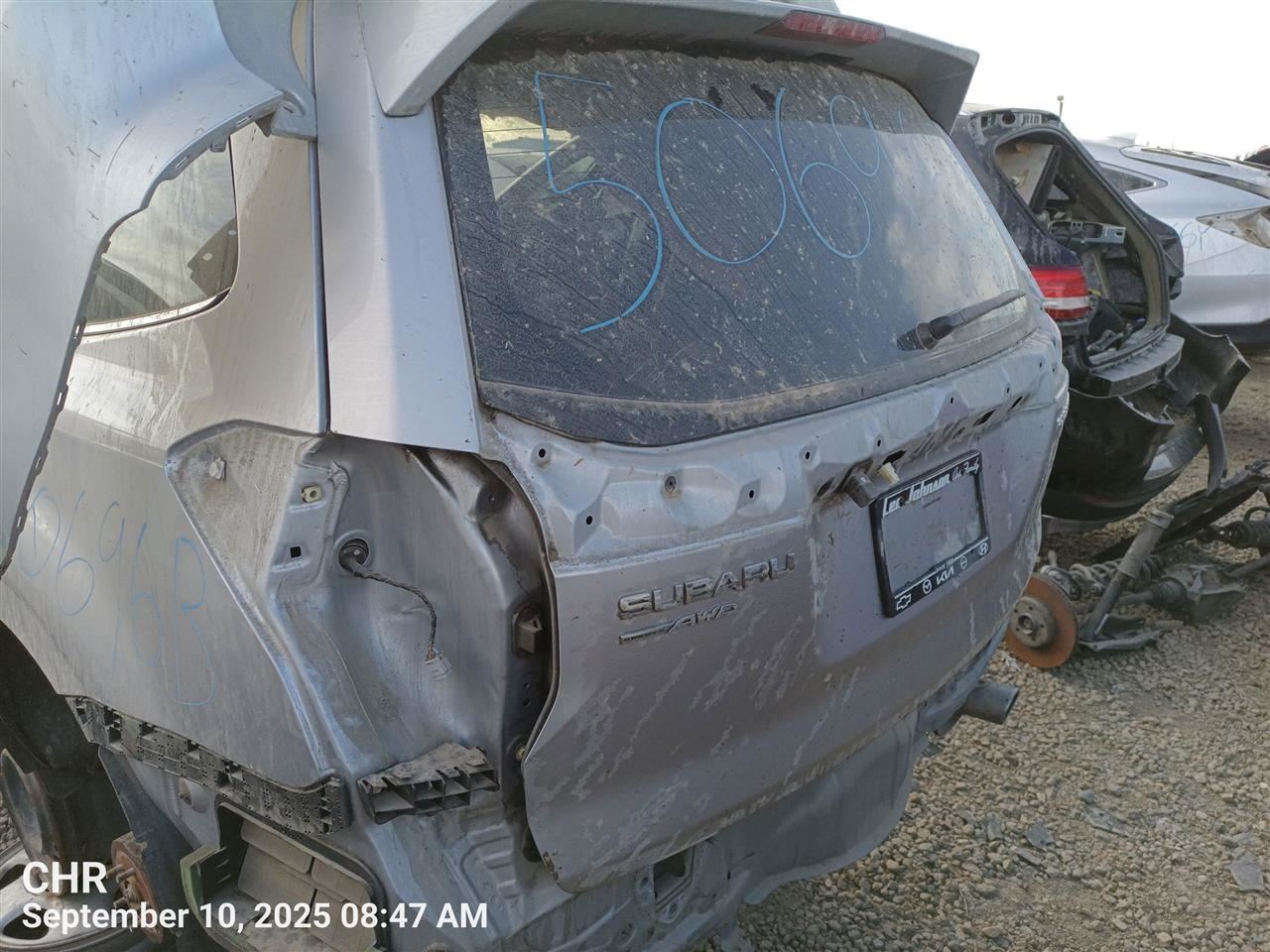 SLV DECKLID TAILGATE OEM 14-16 SUBARU FORESTER - Image 3