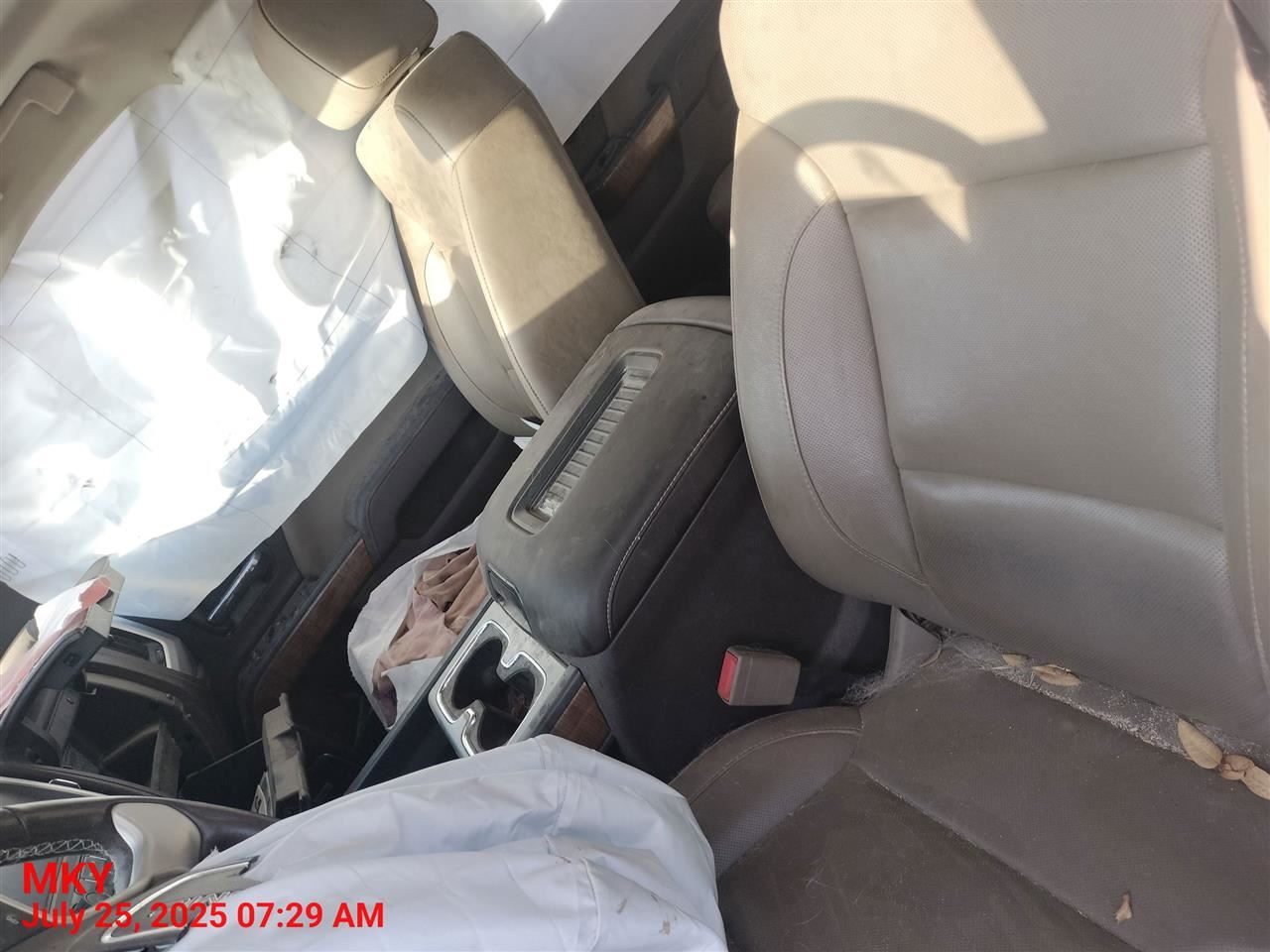 LEFT BWN REAR HEADREST OEM 2015 GMC SIERRA150 22967833 - Image 5
