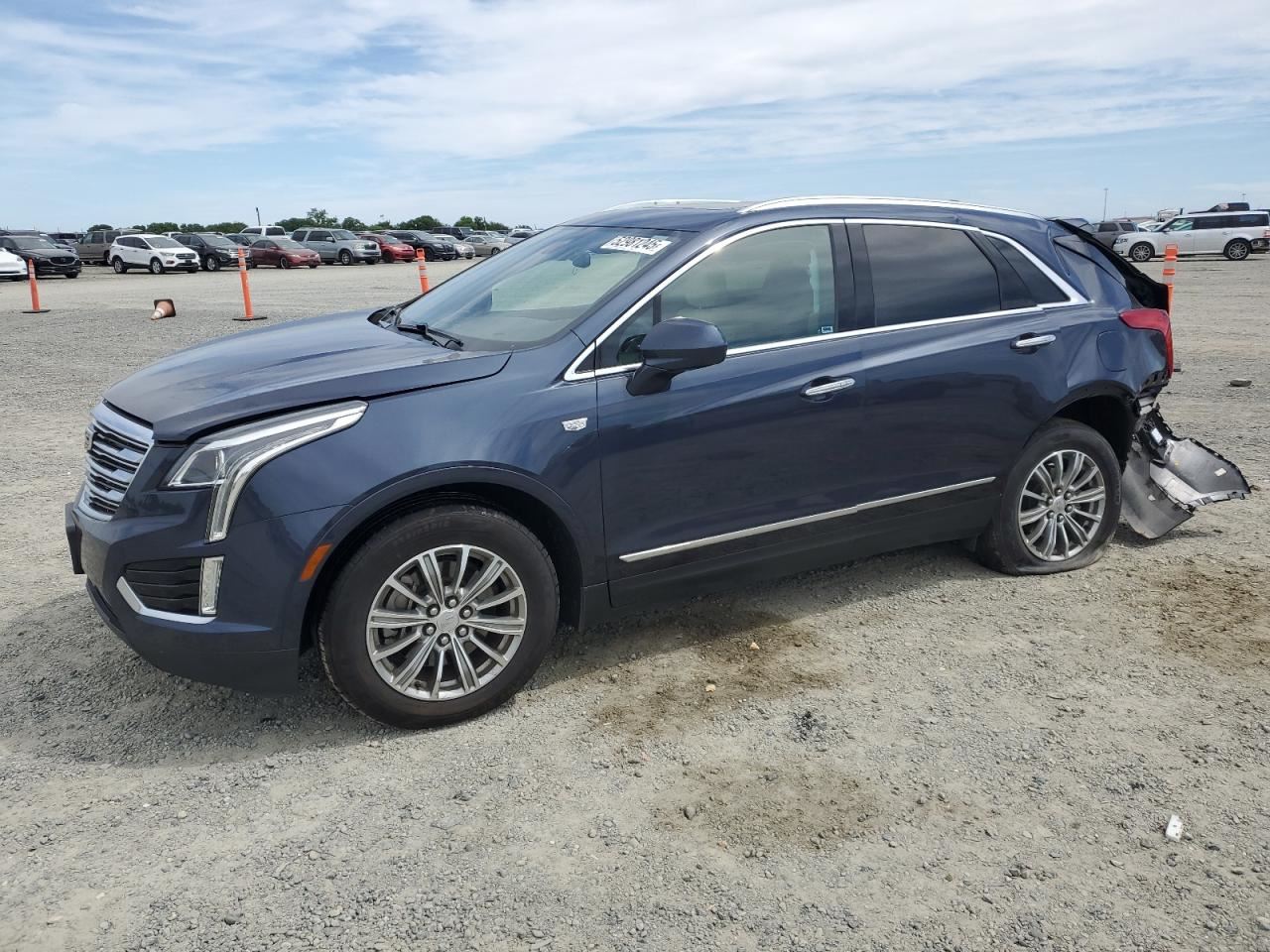 RIGHT TAN FRONT HEADREST OEM 2018 CADILLAC XT5 - Image 2