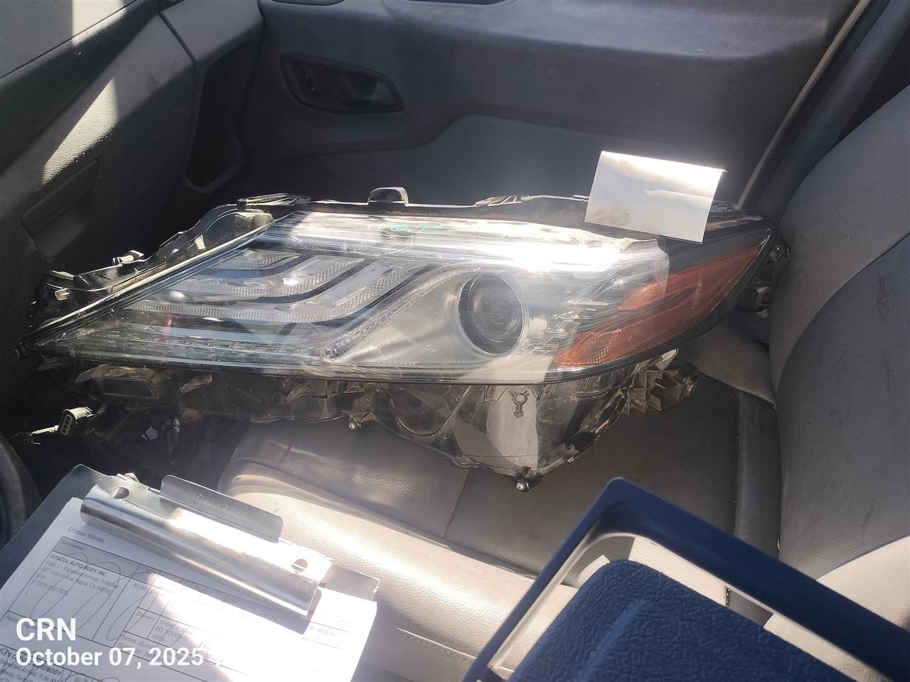 LEFT HEADLAMP ASSEMBLY OEM 18-24 TOYOTA CAMRY 1YR WRNTY - Image 4