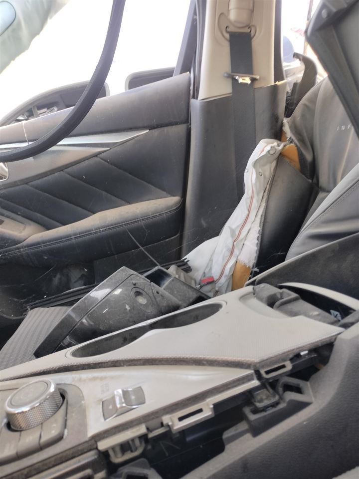 RIGHT FRONT SEAT BELT OEM 14-17 INFINITI Q50 868844HB0A - Image 4