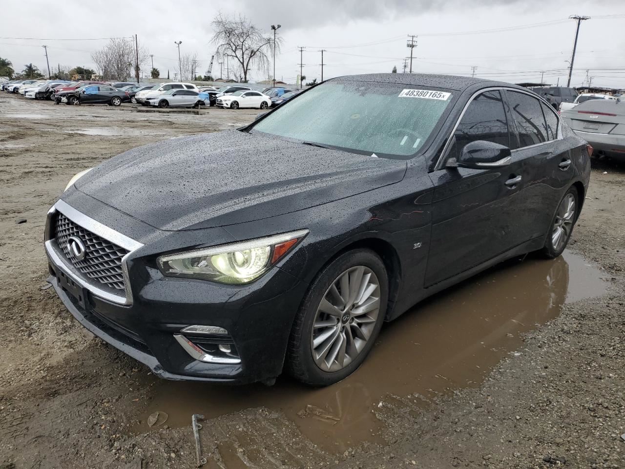 LEFT BLK FRONT HEADREST OEM 2019 INFINITI Q50 - Image 2