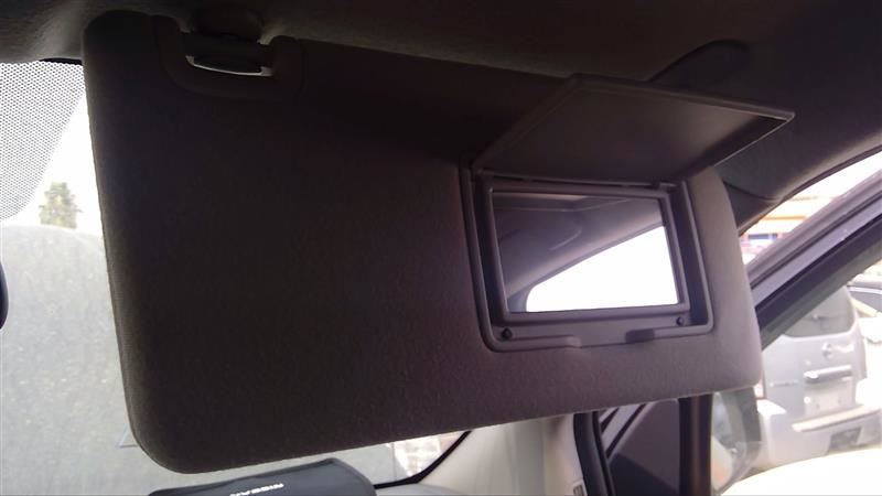 Benzeen   Passenger Right Sun Visor W/O Illumination Fits 13-19 Nissan Frontier OEM - Image 1