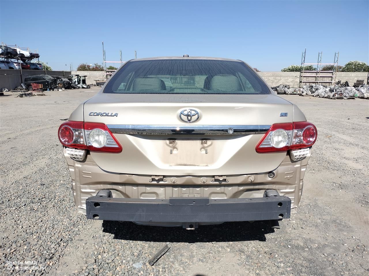 RADIATOR FAN MOTOR/ASSEMBLY OEM 09-13 TOYOTA COROLLA - Image 5