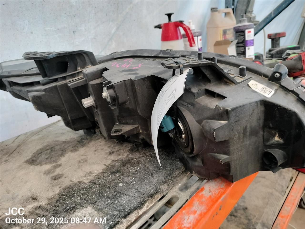 LEFT HEADLAMP ASSEMBLY OEM 18-20 HONDA ACCORD 1YR WRNTY 33150TVAA51 - Image 2