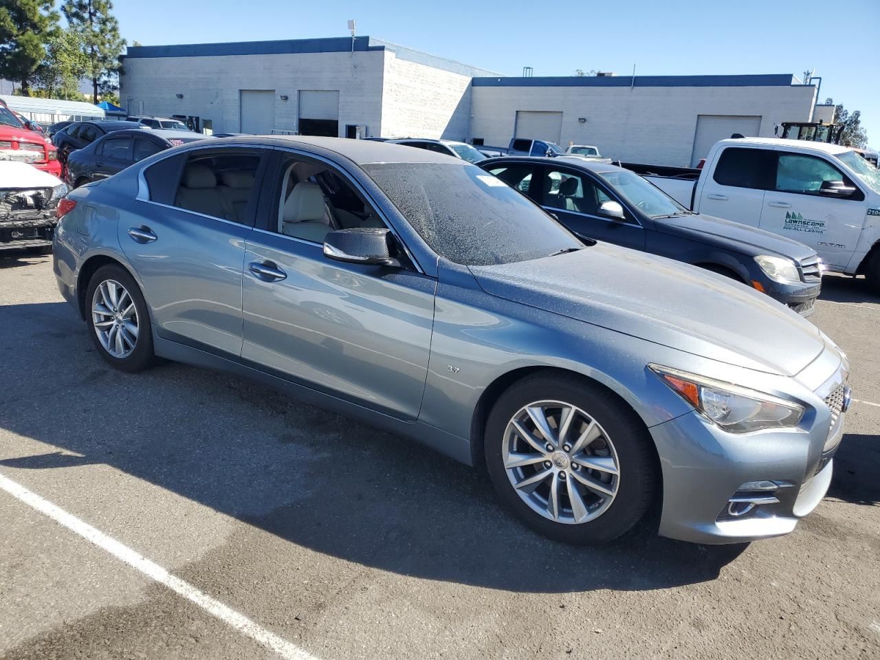 BLUE DECKLID TAILGATE OEM 2015 INFINITI Q50 - Image 4