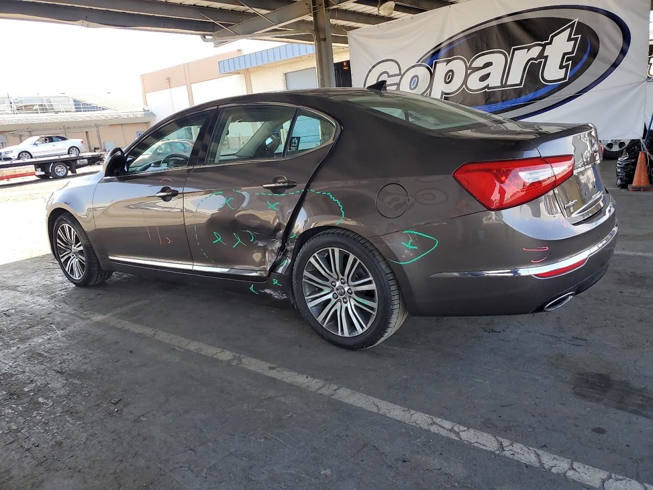 LEFT TAN REAR HEADREST OEM 2014 KIA CADENZA - Image 3