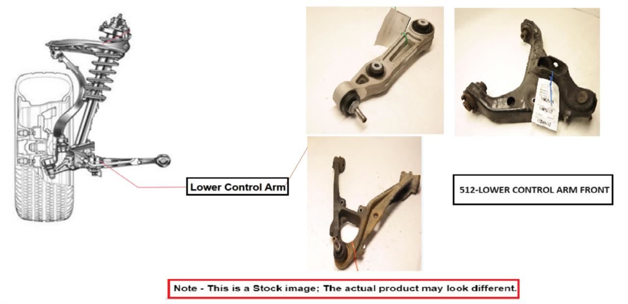 LEFT REAR FRONT LOWER CONTROL ARM OEM 15-23 FORD MUSTANG - Image 1