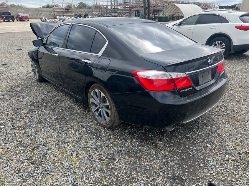 RIGHT BLK FRONT HEADREST OEM 2015 HONDA ACCORD - Image 5