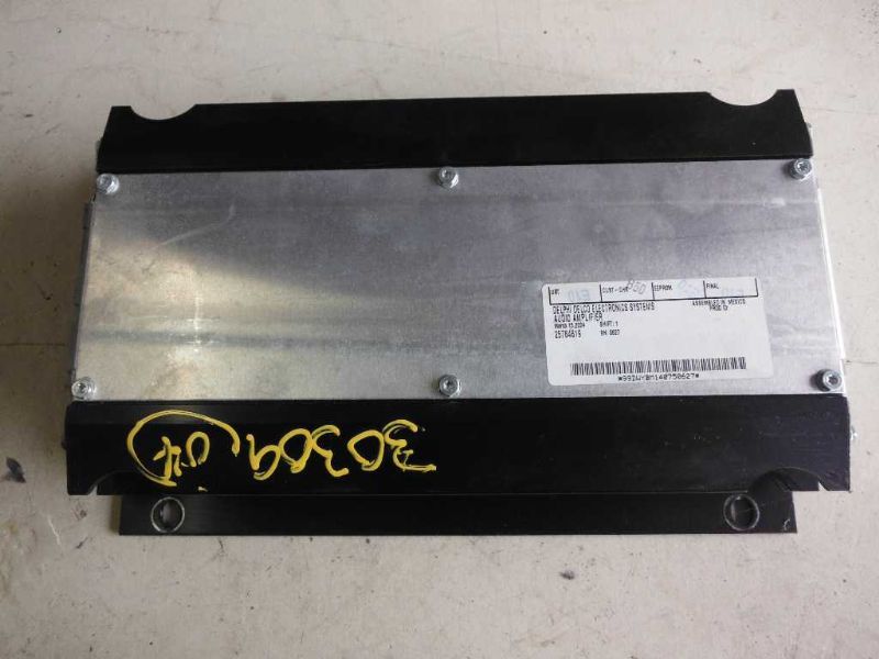 04 05 06 Cadillac Srx Radio Amplifier Non Bose Option Code