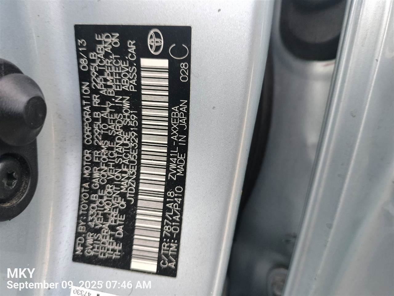 PRIUS 2016 Engine Wire Harness 6807184 - Image 3