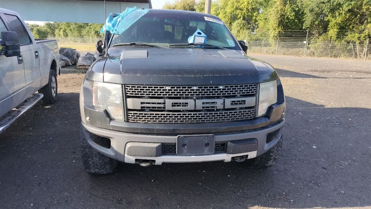 RIGHT BLK SIDE VIEW MIRROR OEM 11-14 FORD F150RAPTR 1YR WRNTY BL3Z17682FAPTM - Image 5