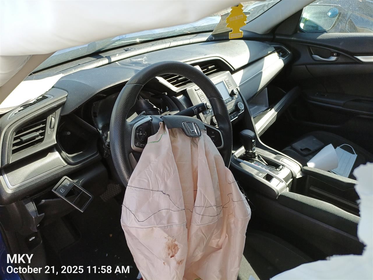 FRONT AC EVAPORATOR HOUSI OEM 2017 HONDA CIVIC 1YR WRNTY 79310TBAA11 - Image 4