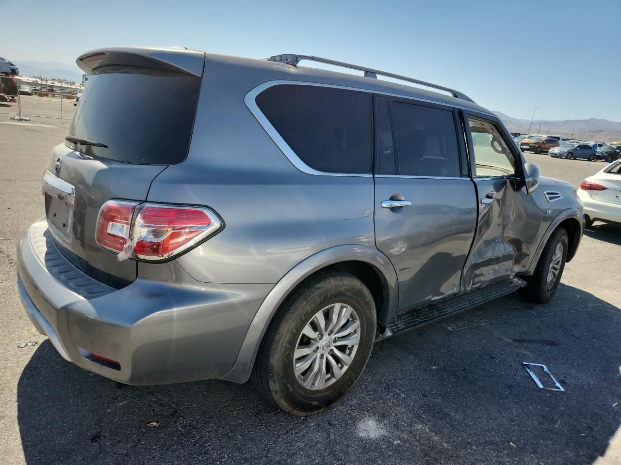 RIGHT ROOF LUGGAGE RACK OEM 2017 NISSAN ARMADA 738205ZW0A - Image 4