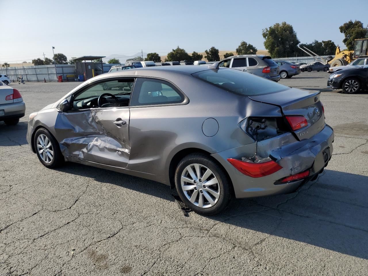 LEFT BLK FRONT HEADREST OEM 2016 KIA FORTE - Image 3
