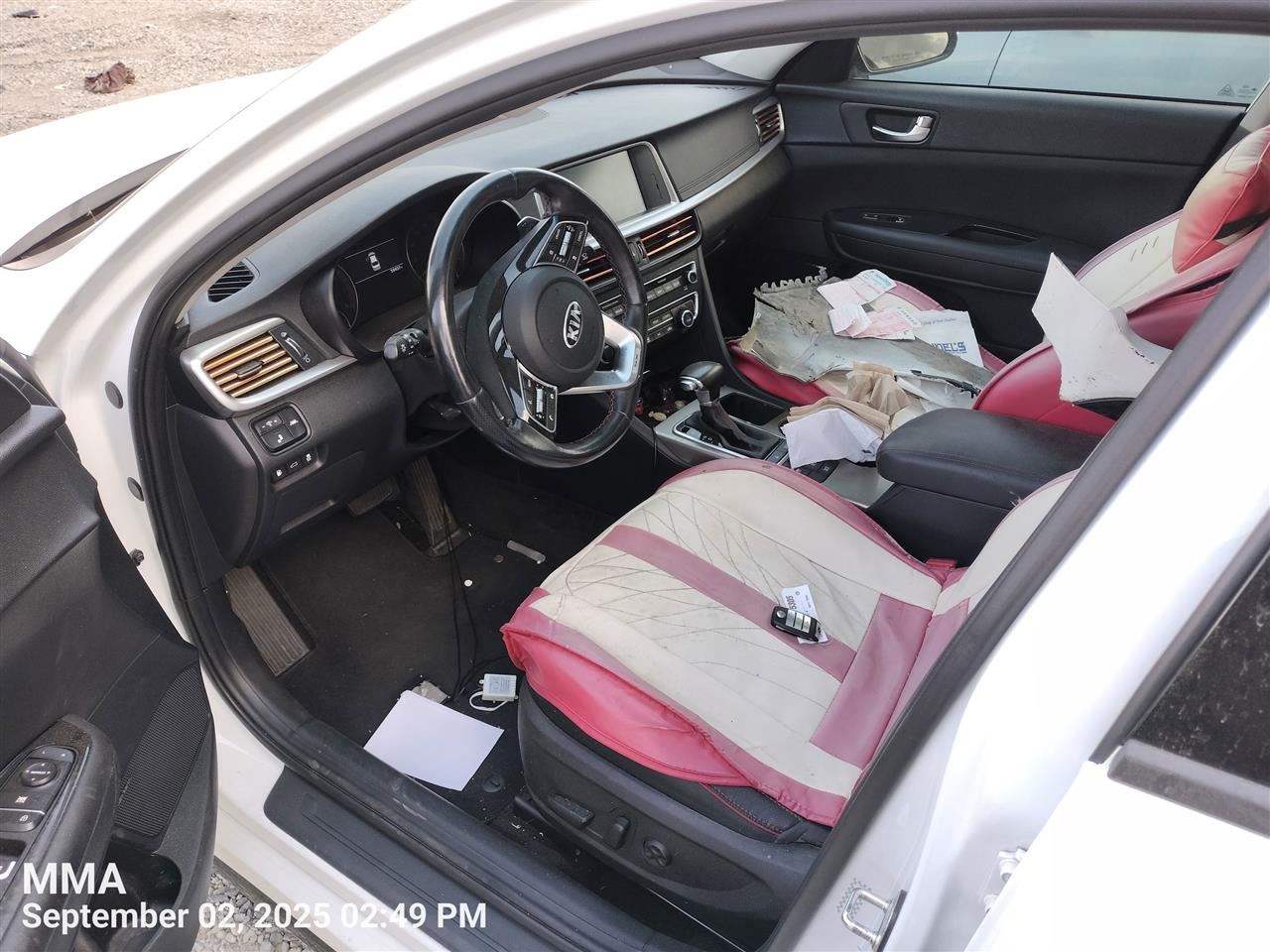 LEFT FRONT WIPER ARM OEM 2017 KIA OPTIMAKIA 98311D4000 - Image 2