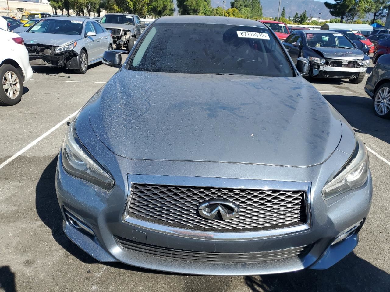 BLUE DECKLID TAILGATE OEM 2015 INFINITI Q50 - Image 5