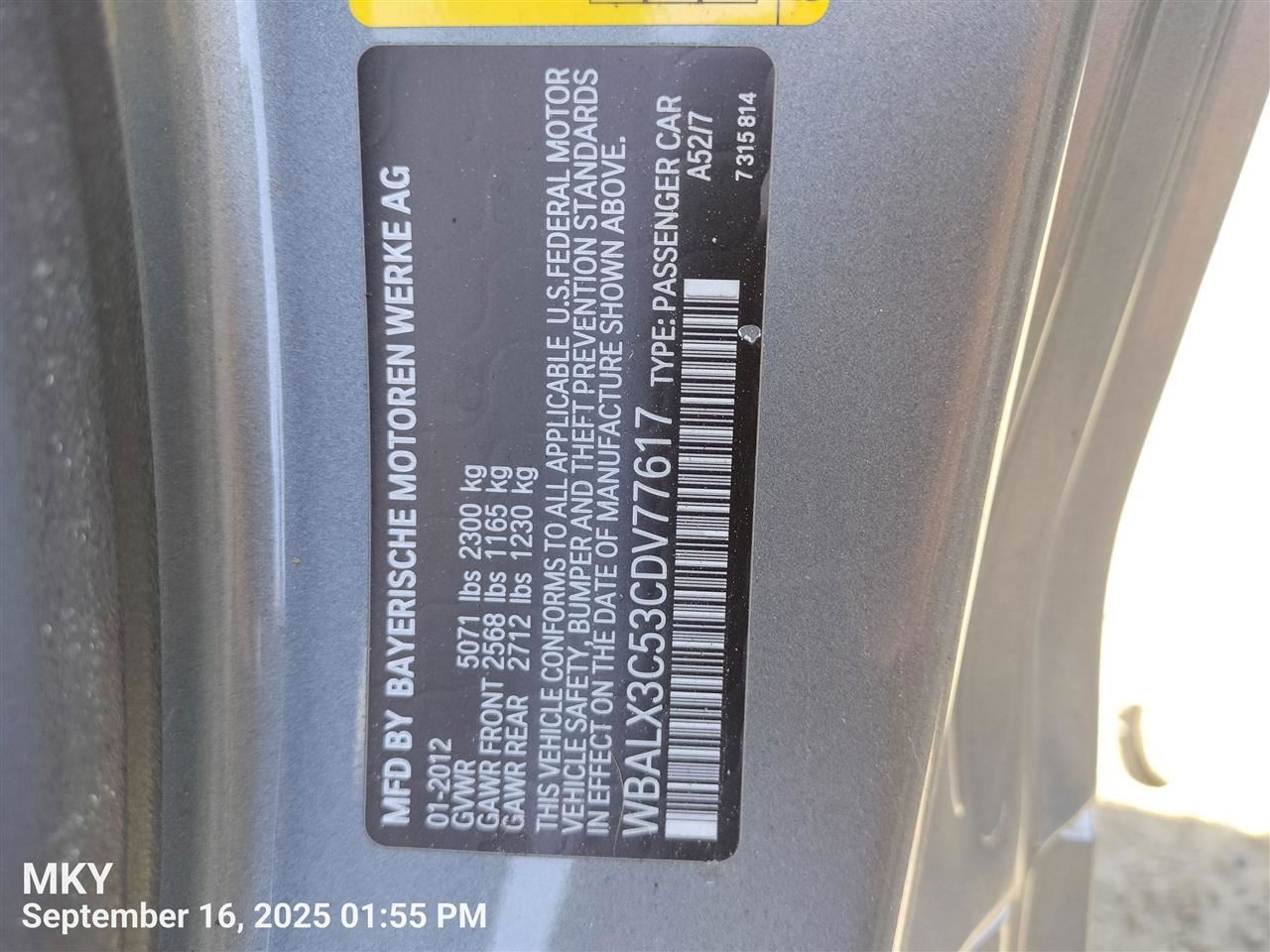 Driver Corner/Park Light Fog-driving LED Fits 12-19 BMW 640i 7622479 - Image 2