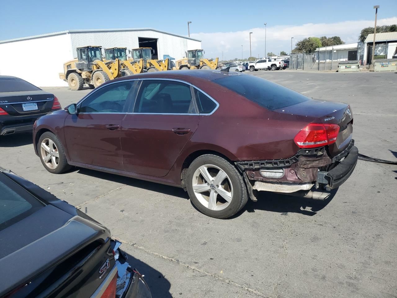 RED DECKLID TAILGATE OEM 12-15 VOLKSWAGEN PASSAT - Image 2