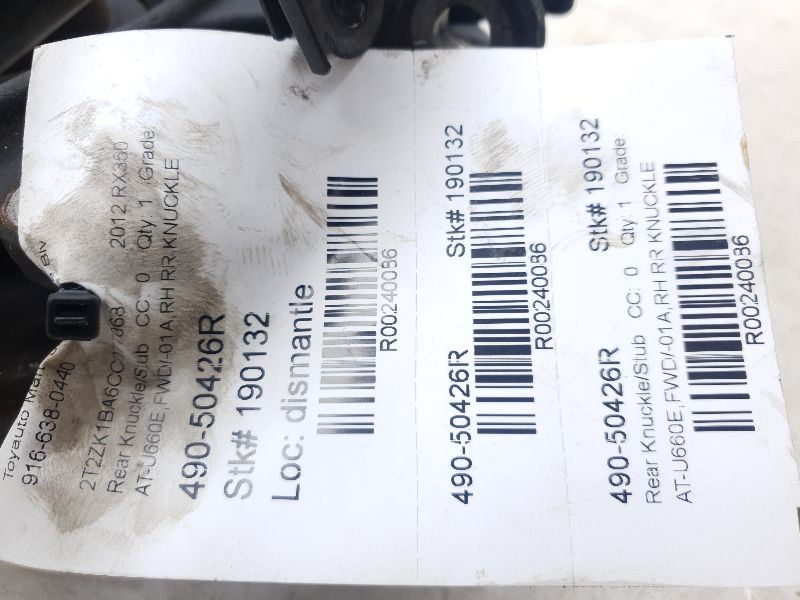 Per Lexus is220d is250 06 07 08 09 10 Posteriore Braccio Di Controllo assieme Top Nocca Bush