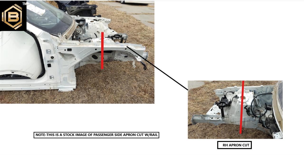 Benzeen Core Support Classic Style VIN G Fits 13-22 RANGE ROVER 6670443 - Image 1