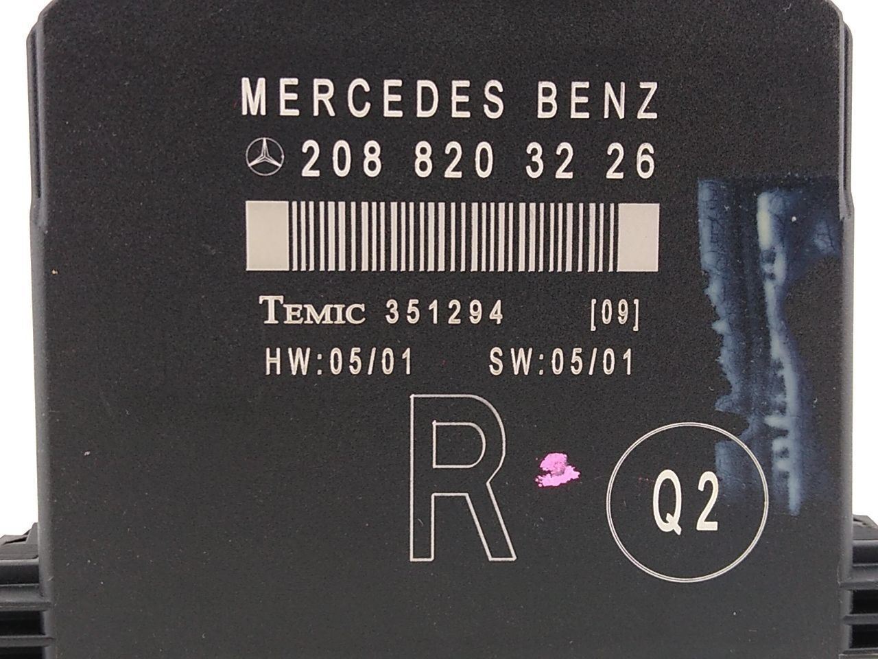 Mercedes CLK430 A208 Convertible Passenger Right Front Door