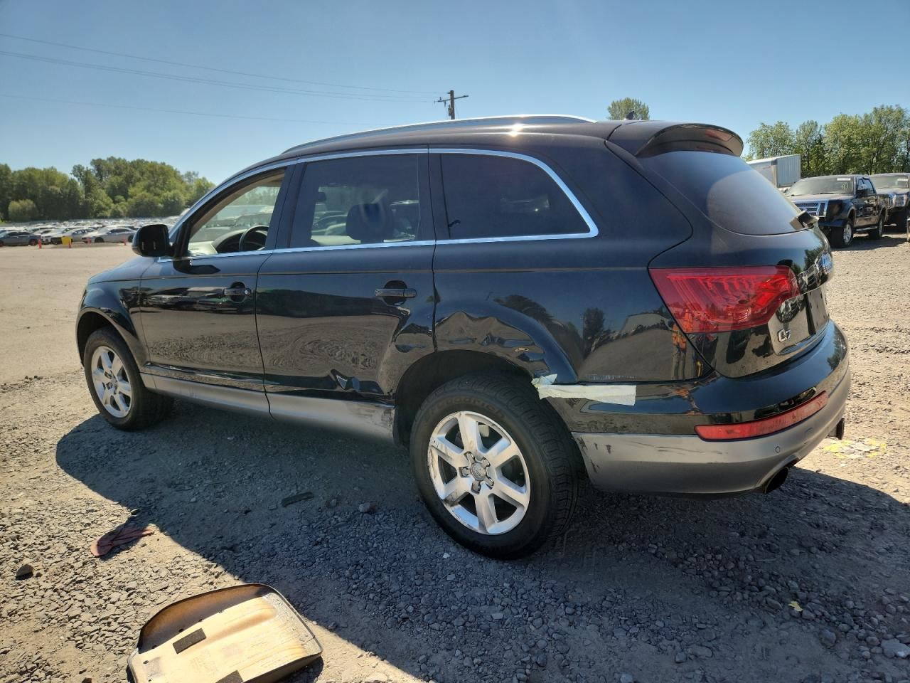 RIGHT BLK HEADREST OEM 2012 Q7 AUDI 4L0 883 901 AE 38M - Image 2