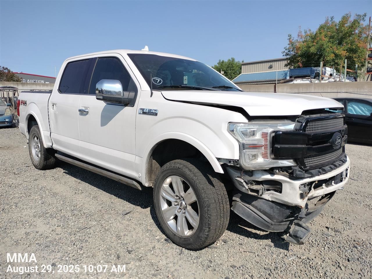 LEFT BWN REAR HEADREST OEM 2015 FORD F150 FU5Z78611A09AC - Image 5