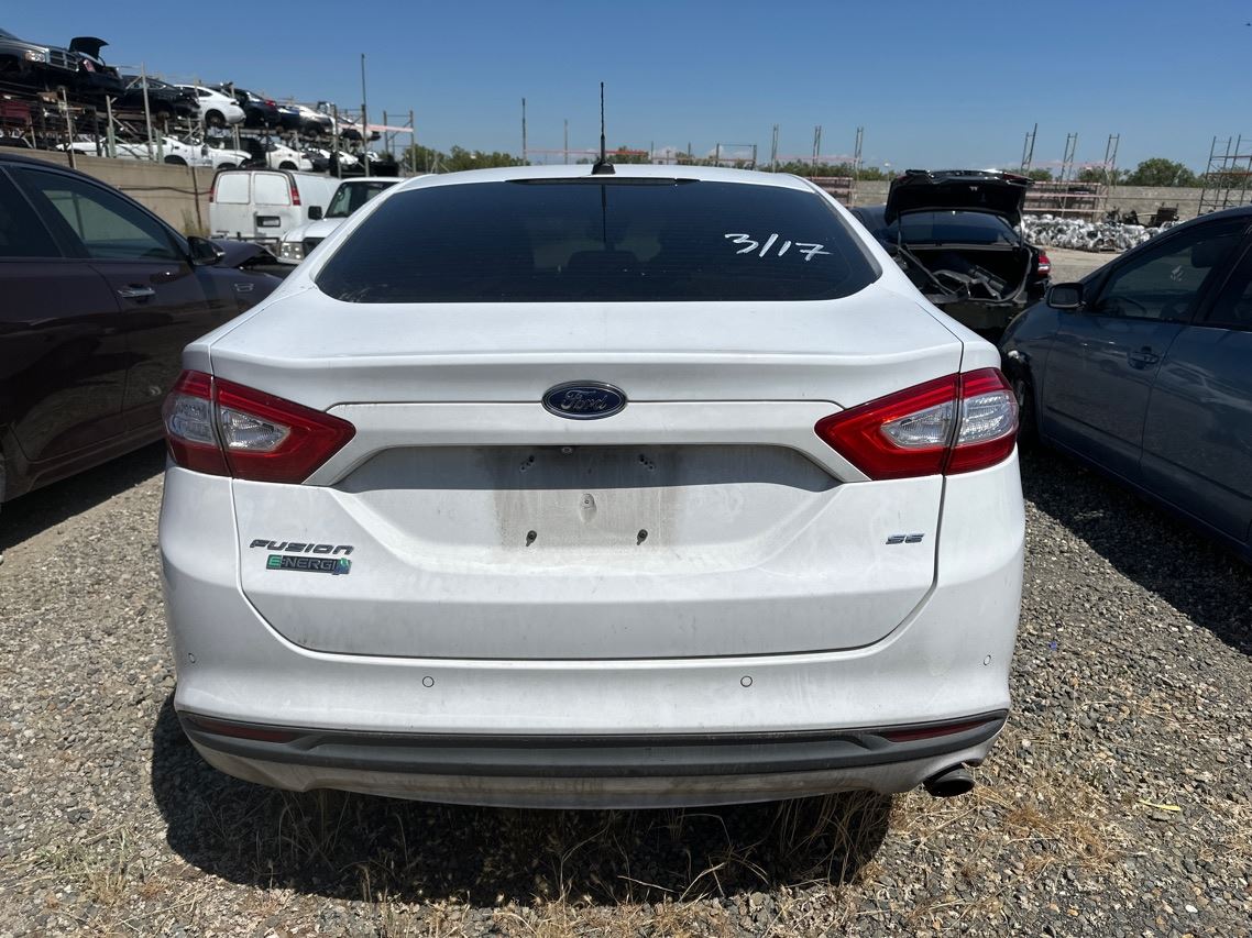 RIGHT TAN REAR HEADREST OEM 2015 FORD FUSION - Image 5