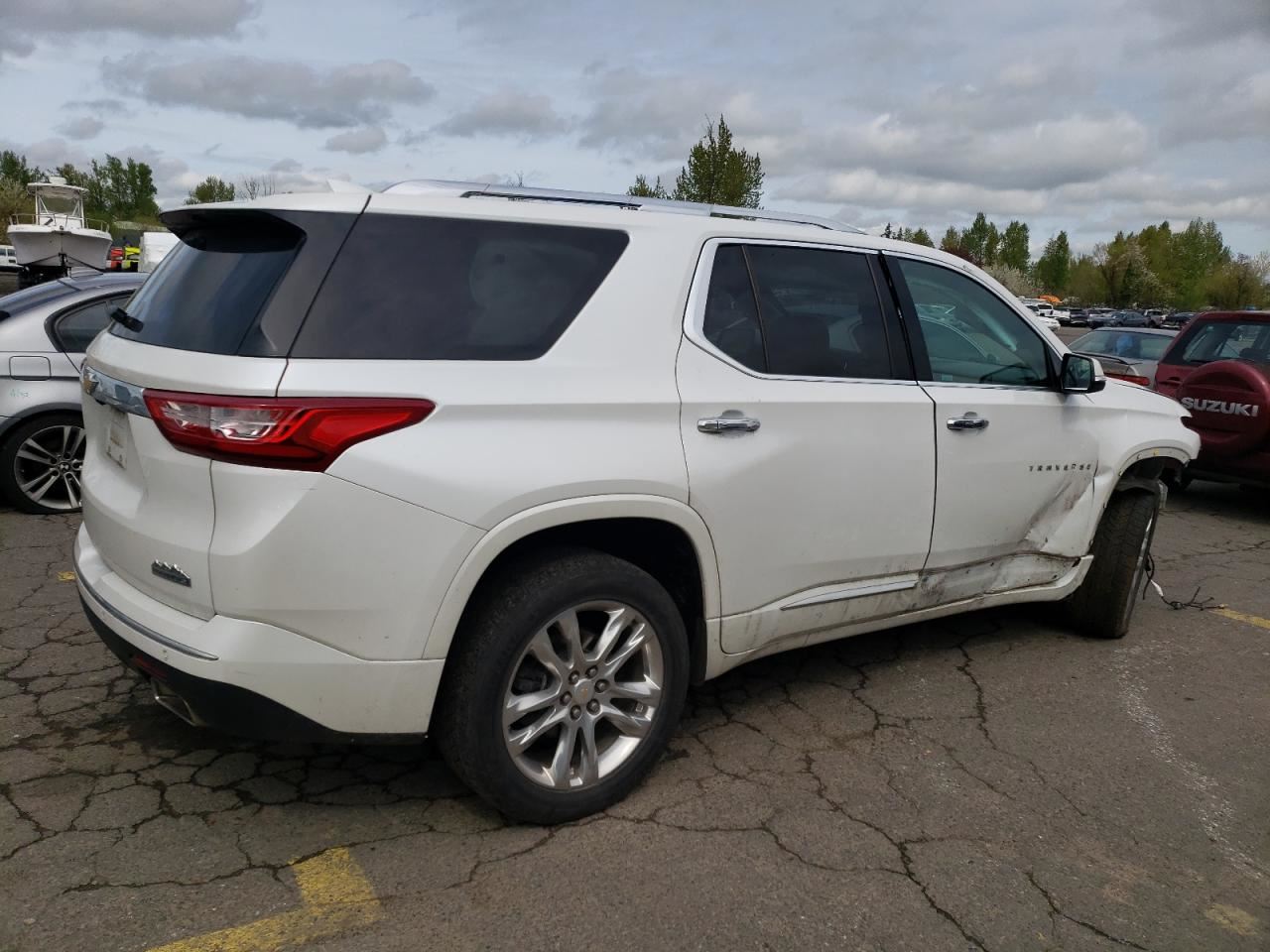 WHT REAR BUMPER ASSEMBLY OEM 18-21 CHEVROLET TRAVERSE - Image 3