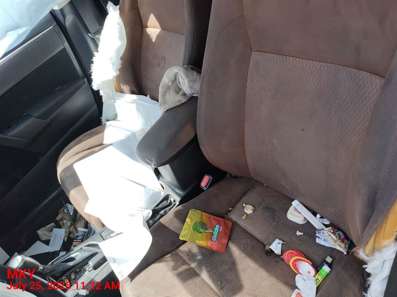 RIGHT BWN FRONT HEADREST OEM 2014 TOYOTA COROLLA - Image 5