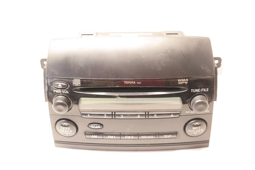Audio Radio Receiver Dash Fujitsu Ten 86120