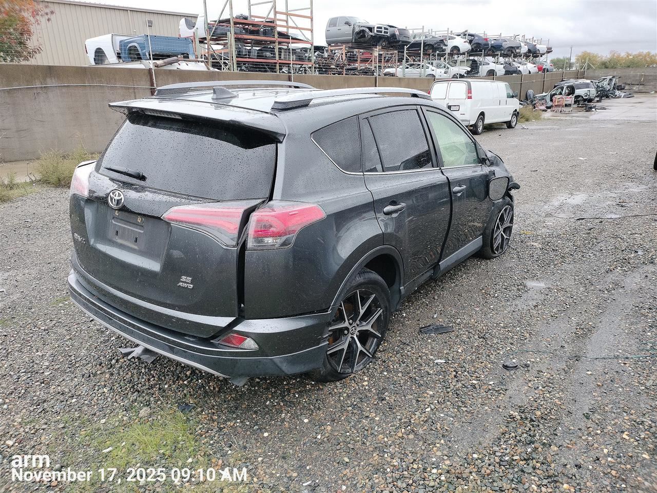 INTERIOR REAR VIEW MIRROR OEM 16-25 TOYOTA RAV 4 1YR WRNTY - Image 5